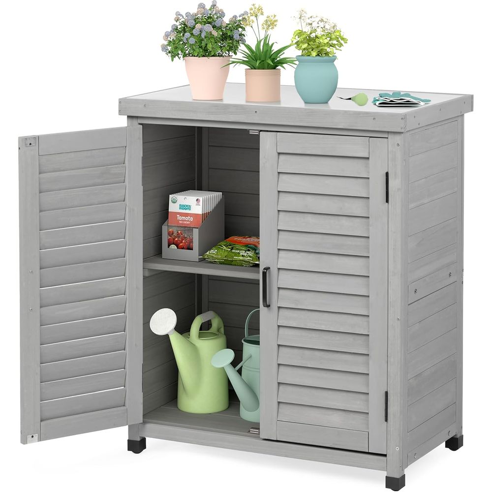 Outdoor Furniture With Storage - Lemari Penyimpanan Luar Ruangan & Meja