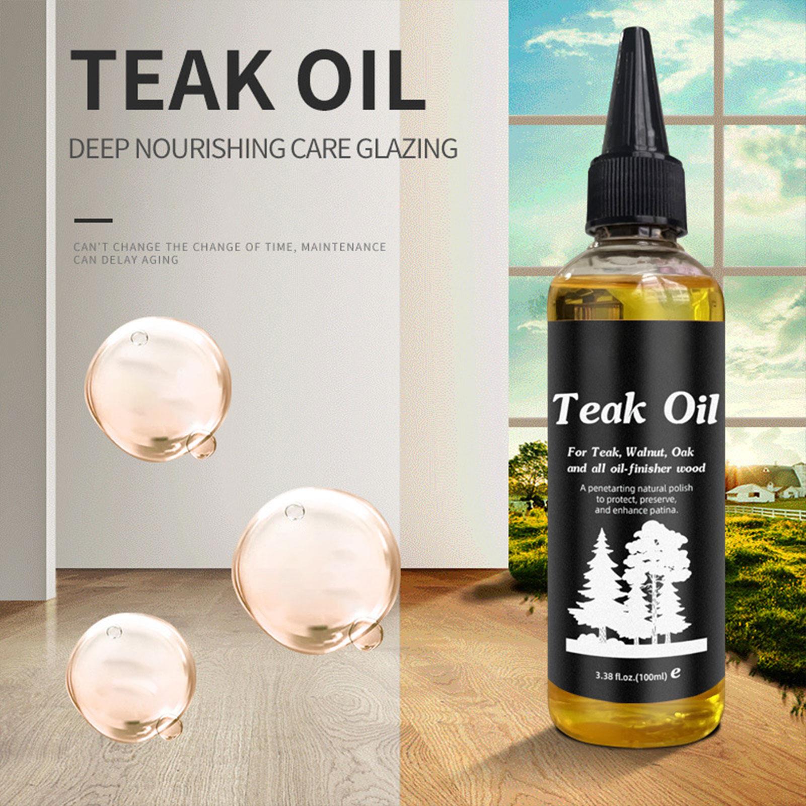 Outdoor Furniture Oil Teak - Minyak Kayu Jati 100ml, Pengkilap &