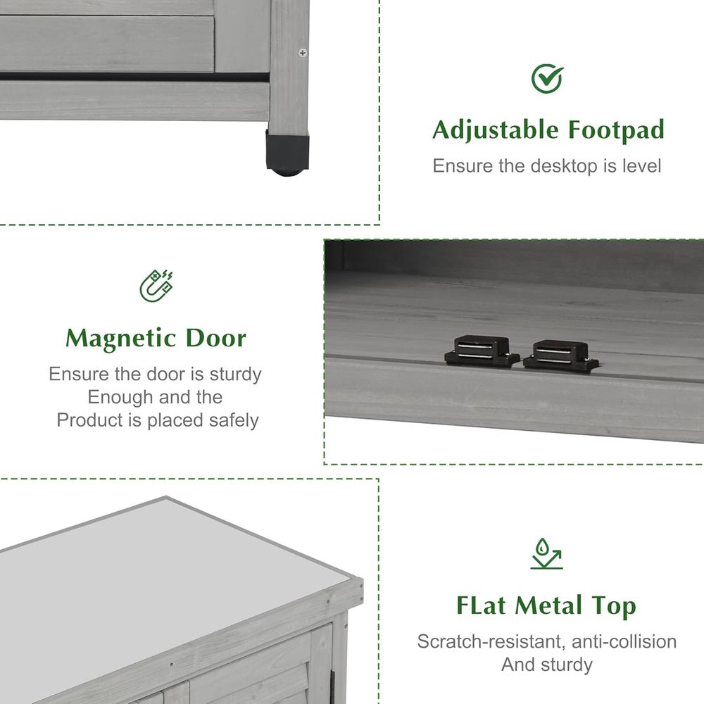 Lemari Penyimpanan Luar Ruanga - Outdoor Furniture With Storage ulasan dan harga