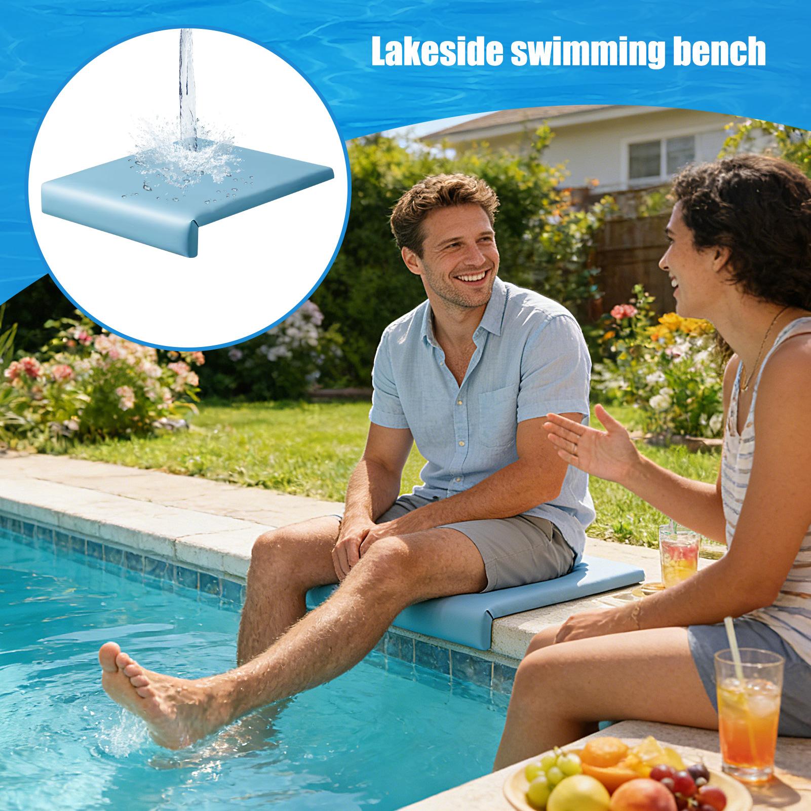 Kursi Kolam Renang Portabel La - Outdoor Furniture Bench ulasan dan harga