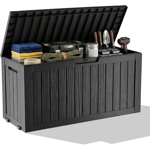 Kotak Penyimpanan Resin Tahan  - Outdoor Furniture With Storage ulasan dan harga