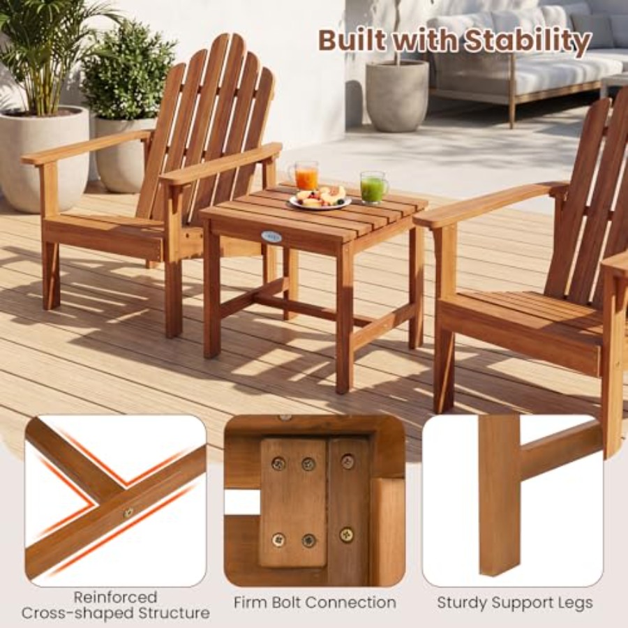 Set Kursi Adirondack 2 buah de - Adirondack Chair Wood ulasan dan harga