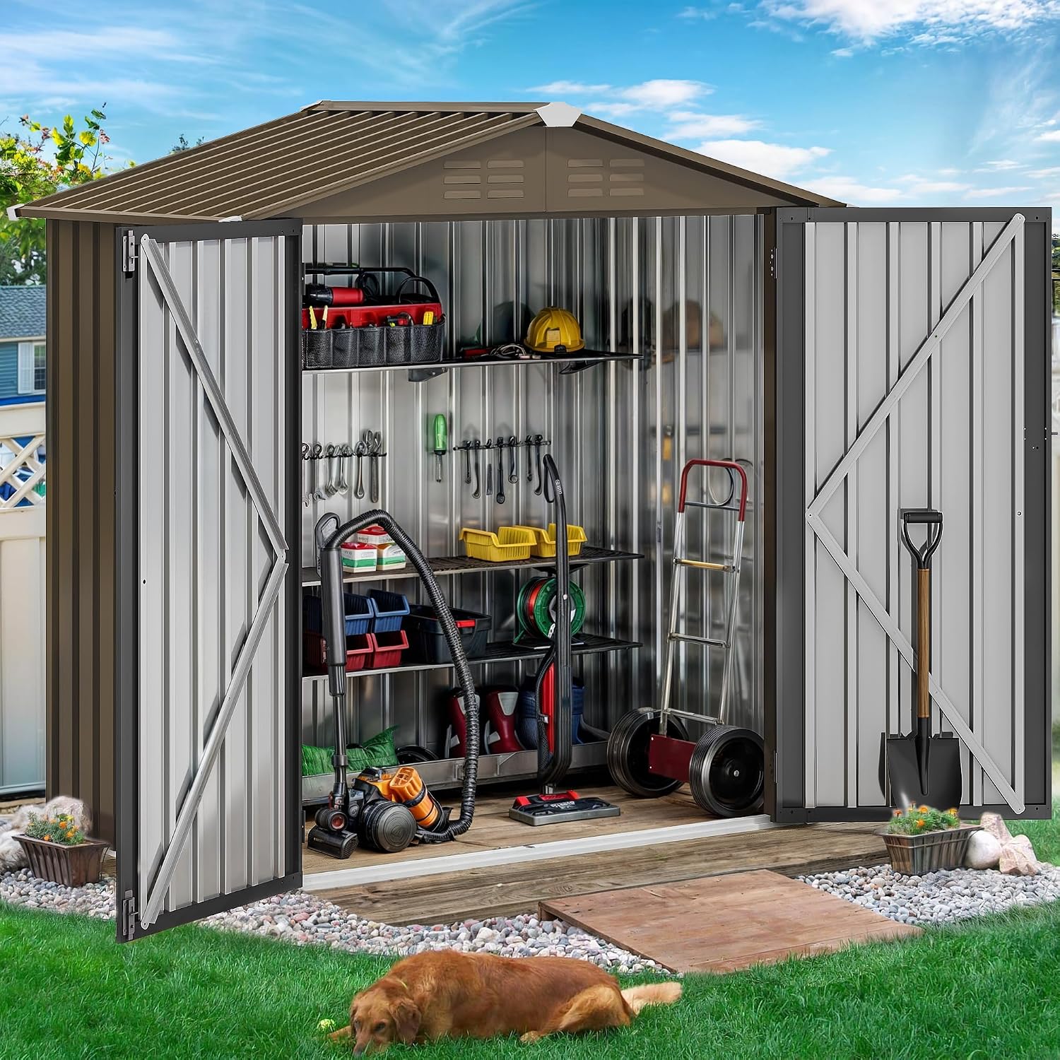 Gudang Penyimpanan Luar Ruanga - Outdoor Furniture With Storage ulasan dan harga