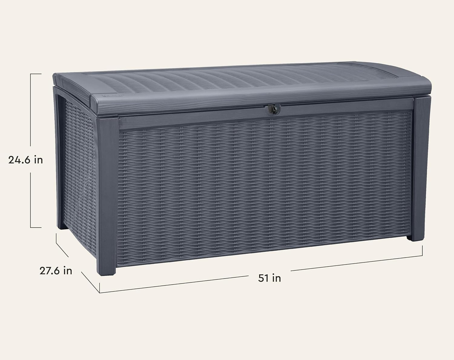 Kotak Penyimpanan Luar Ruangan - Outdoor Furniture Bench ulasan dan harga