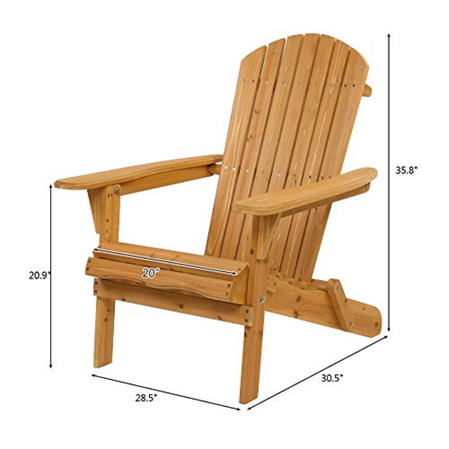 Kursi Adirondack Kayu Desain E - Adirondack Chair Wood ulasan dan harga