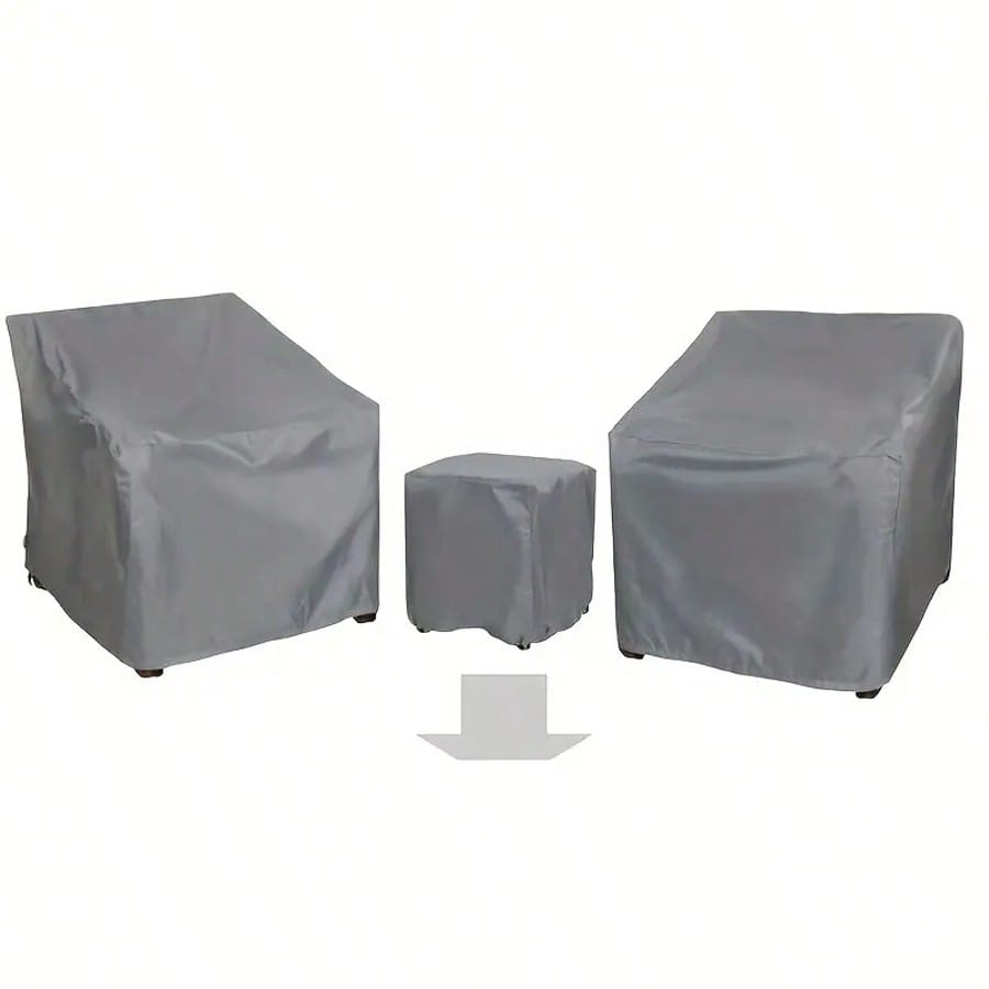 3pcs Set Penutup Furnitur Luar - Outdoor Furniture Year Round ulasan dan harga