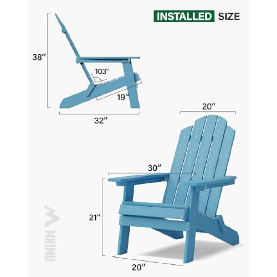 Kursi Adirondack Lipat untuk P - Adirondack Chair Wood ulasan dan harga