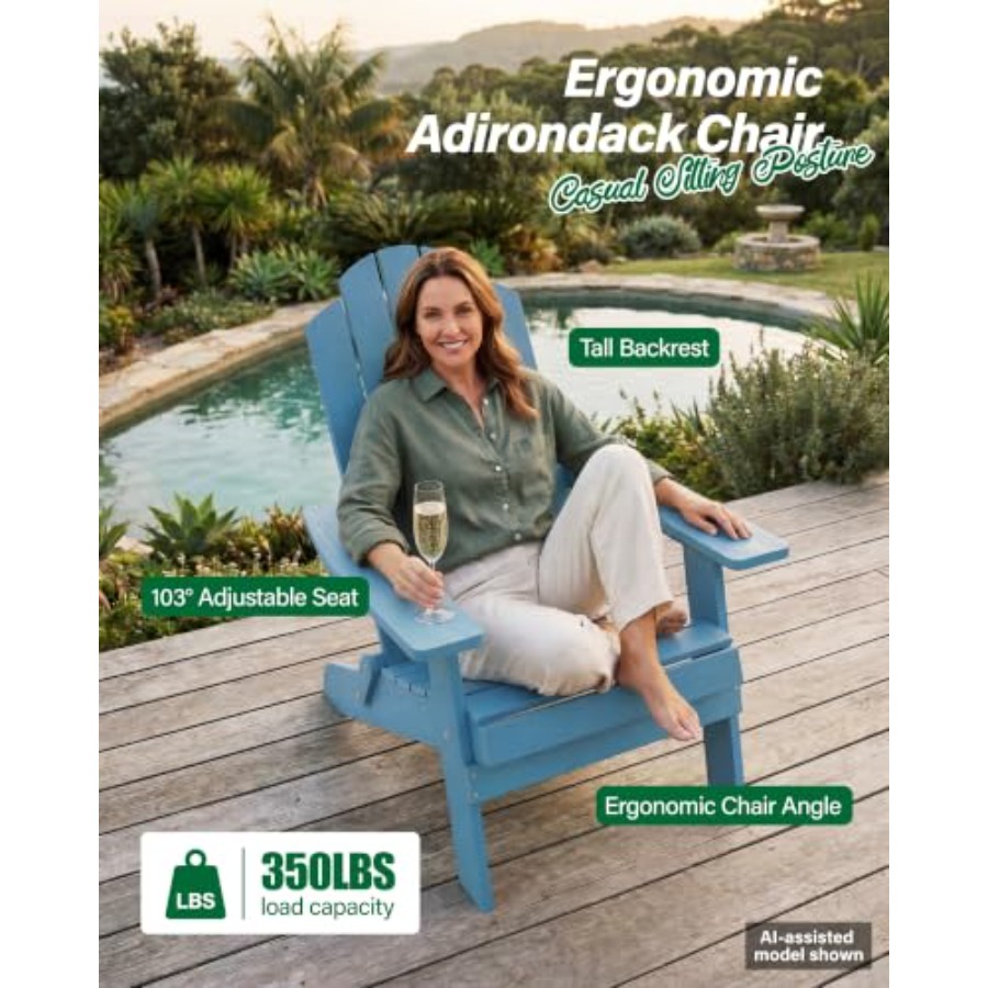 Kursi Adirondack Lipat untuk P - Adirondack Chair Wood ulasan dan harga