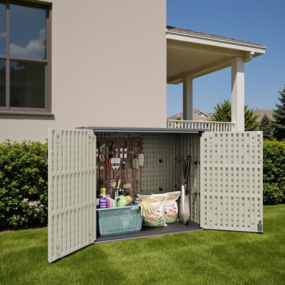 Lemari Penyimpanan Luar Ruanga - Outdoor Furniture With Storage ulasan dan harga