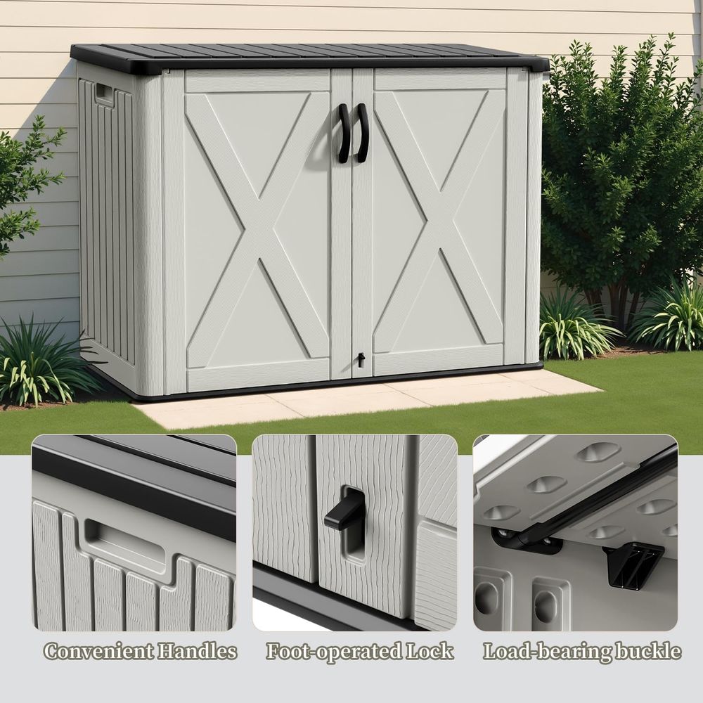 Lemari Penyimpanan Luar Ruanga - Outdoor Furniture With Storage ulasan dan harga