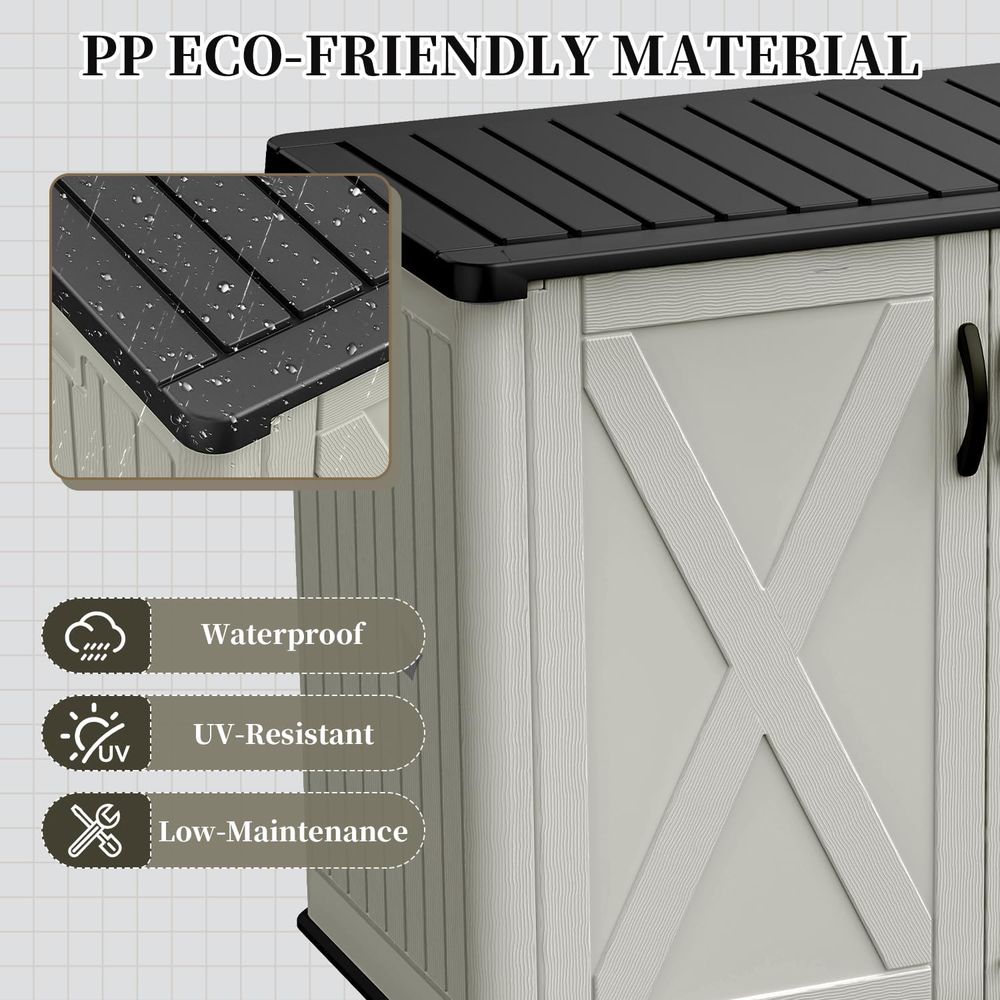 Lemari Penyimpanan Luar Ruanga - Outdoor Furniture With Storage ulasan dan harga