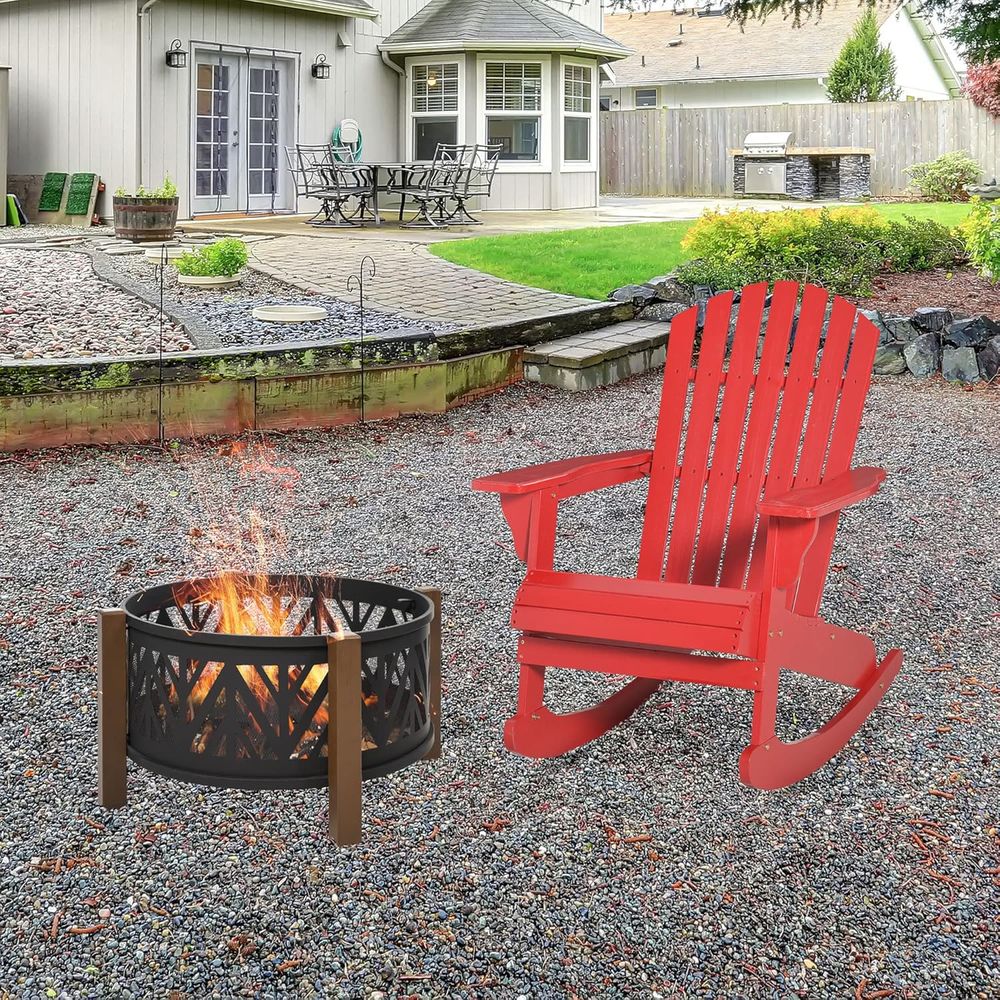 Kursi Goyang Adirondack Kayu u - Adirondack Chair Wood ulasan dan harga