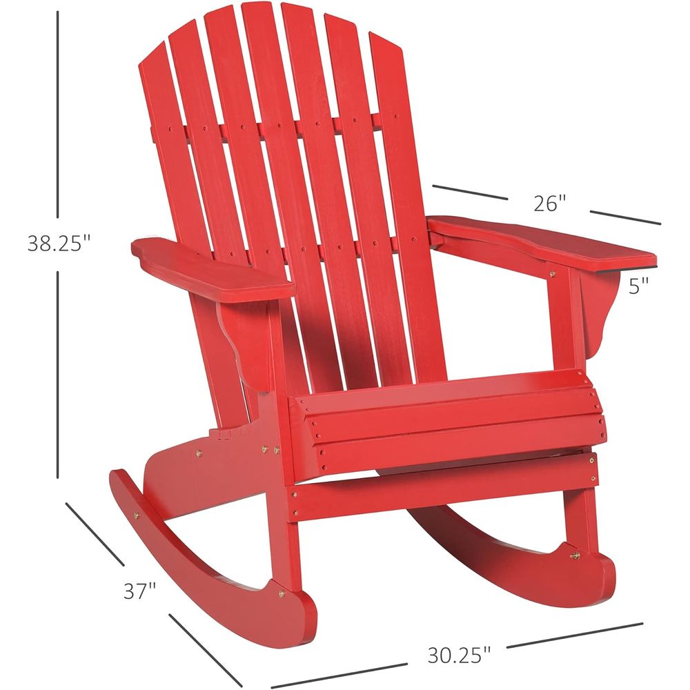 Kursi Goyang Adirondack Kayu u - Adirondack Chair Wood ulasan dan harga