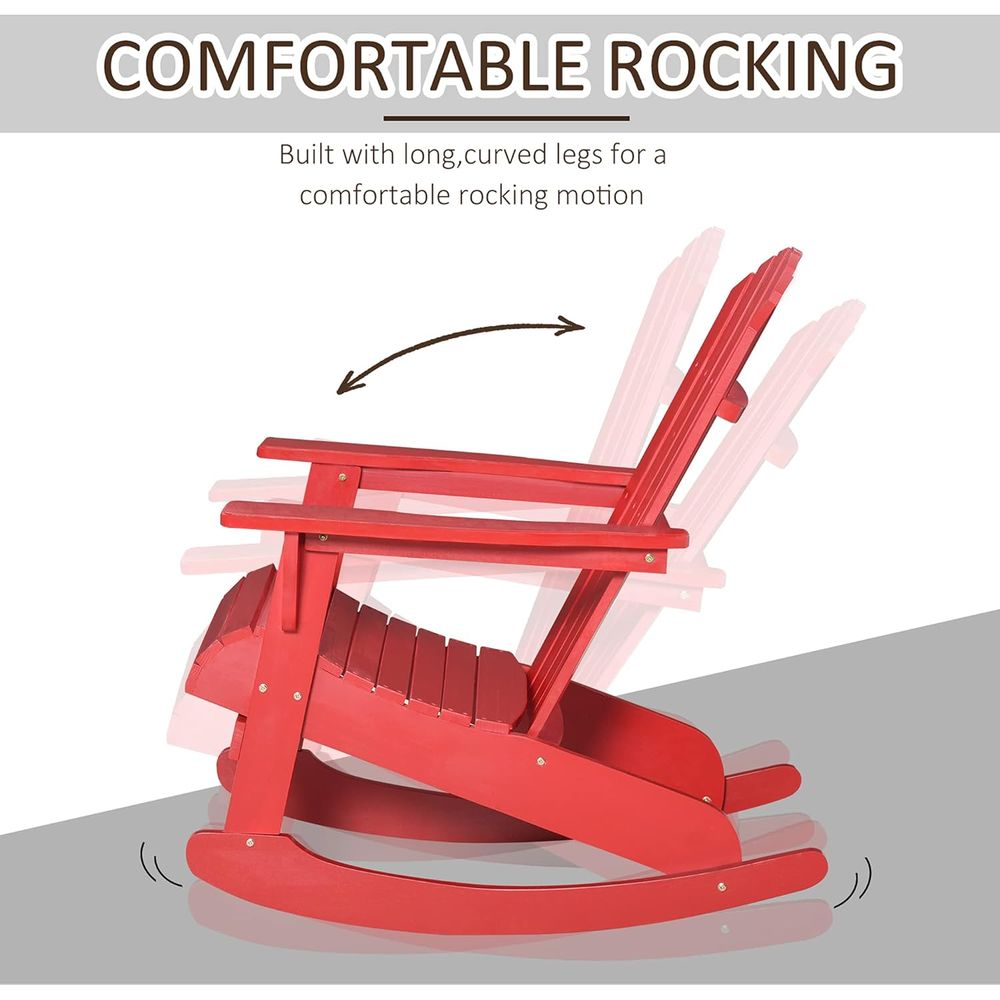Kursi Goyang Adirondack Kayu u - Adirondack Chair Wood ulasan dan harga