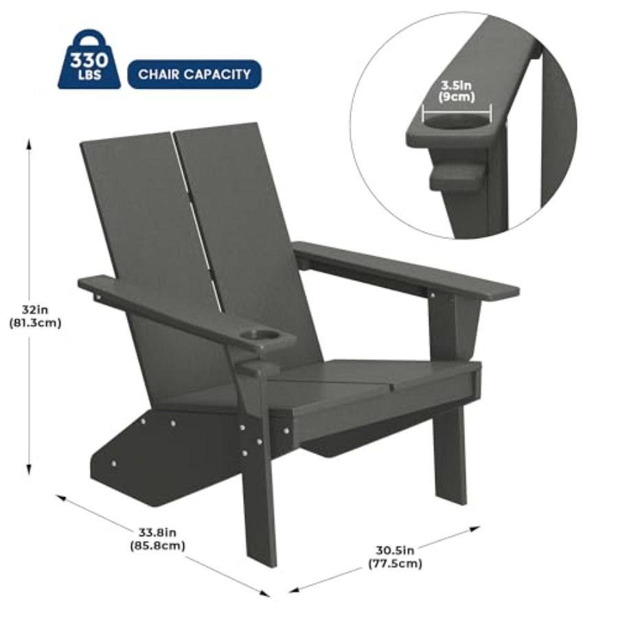 Kursi Fire Pit, Kursi Adironda - Adirondack Chair Wood ulasan dan harga