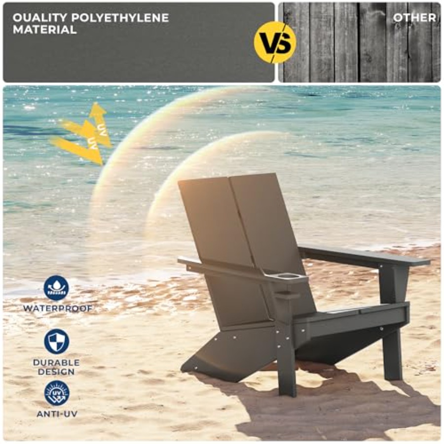 Kursi Fire Pit, Kursi Adironda - Adirondack Chair Wood ulasan dan harga