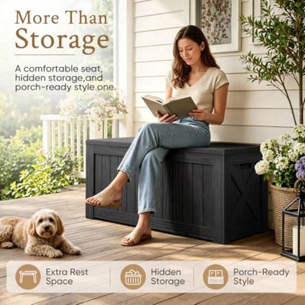 Kotak Penyimpanan Luar Ruangan - Outdoor Furniture With Storage ulasan dan harga