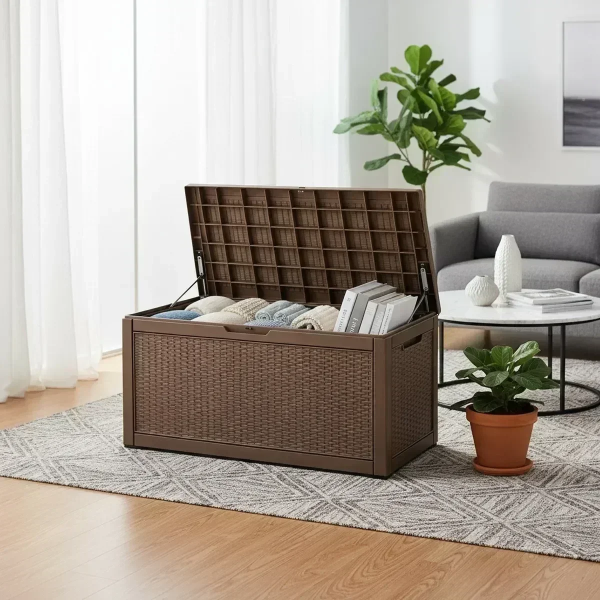 Bangku Penyimpanan Luar Ruanga - Outdoor Furniture With Storage ulasan dan harga