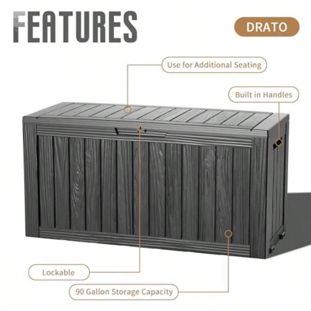 Kotak Penyimpanan Luar Ruangan - Outdoor Furniture With Storage ulasan dan harga